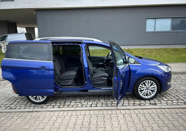 Ford Grand C-MAX cena 52900 przebieg: 144000, rok produkcji 2016 z Wałbrzych małe 781